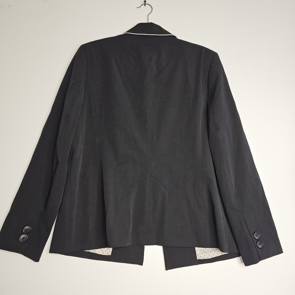 3 X 25 Apostrophe Womens Woman Blazer Jacket Split Collar Black Size 18 - Picture 13 of 14